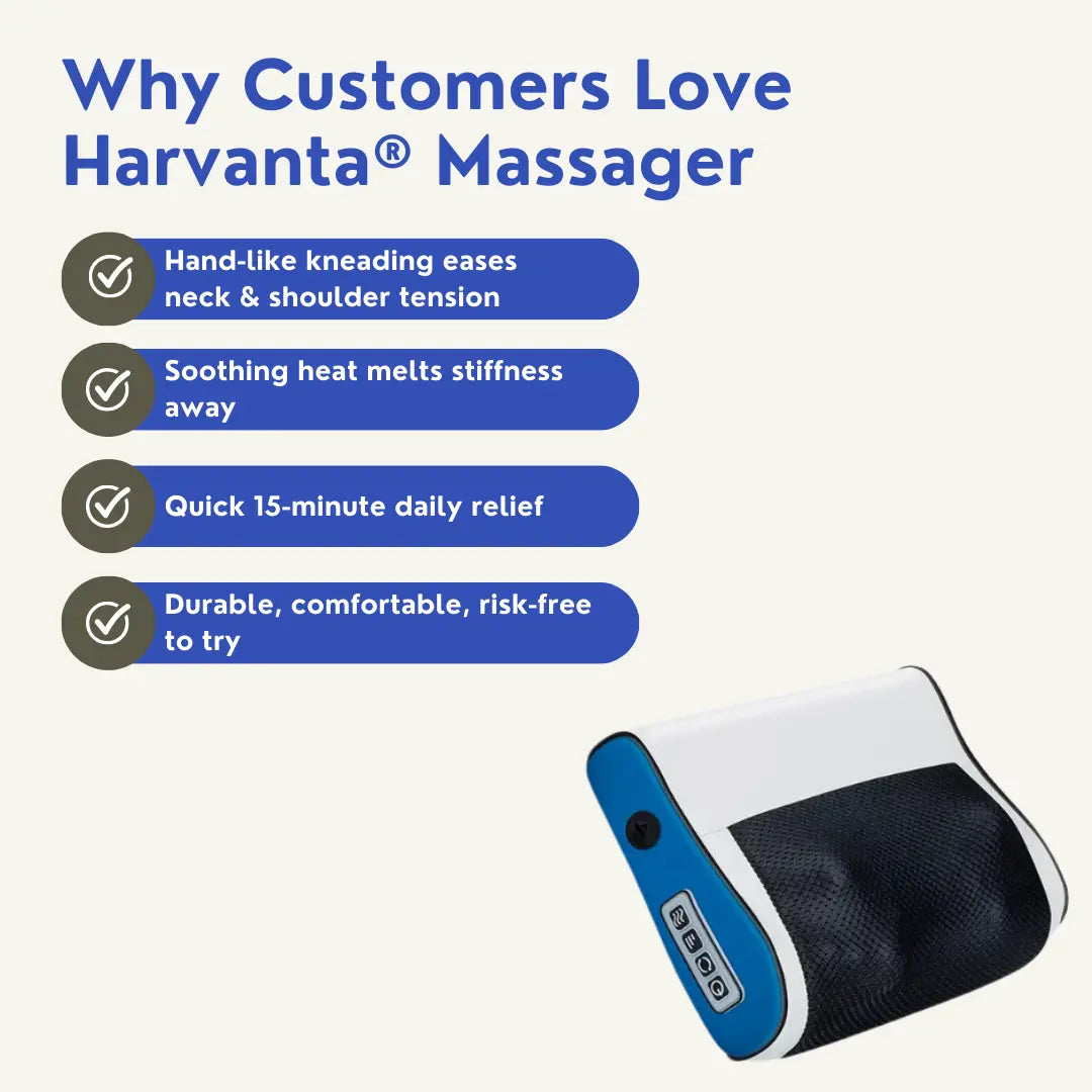 Harvanta™ DeepRelief Neck Massager