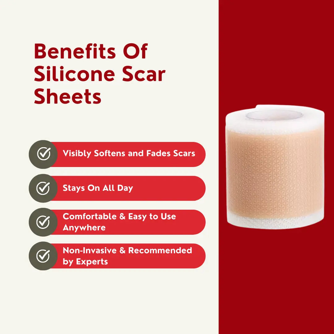 Silicone Scar Sheets - Fade What You Don’t Want Seen